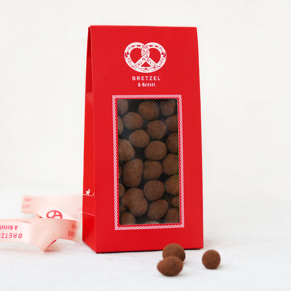 Perles de Bretzels sans gluten<br>chocolat noir<br>180 g