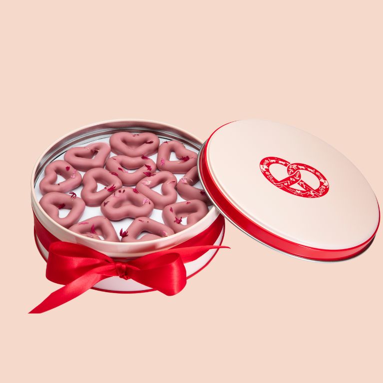 Gluten-Free Pretzel Pearls<br>Ruby Chocolate<br>400 gr