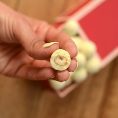 Perles de Bretzels sans gluten<br>chocolat blanc<br>180 g
