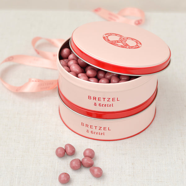 Perles de Bretzels sans gluten<br>chocolat Ruby<br>400 g