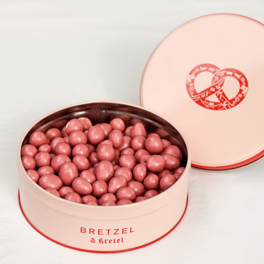 Perles de Bretzels sans gluten<br>chocolat Ruby<br>400 g